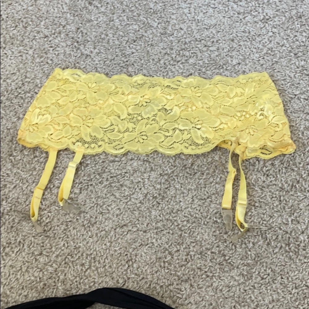 Yellow Garter Belt
